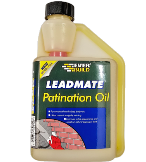 PATINATION OIL Lead Flashing 500ml Protection Coating Cleaning LEADMATE
