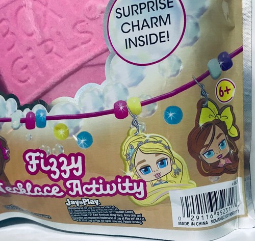 6) Boxy Girls Fizzy Necklace Activity Blind Pack + Surprise Charm Free US Ship - Picture 4 of 5