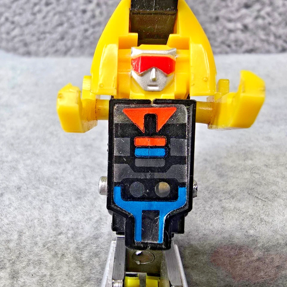 Remco Zybots RPM 2 人偶摩托车改造机器人 1984 复古带支架 — 第 3/4 张图片