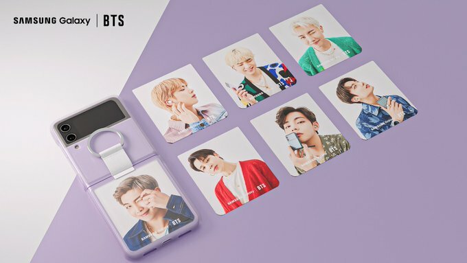 btsセット BTS Official Samsung Galaxy Z Flip 3 BTS Edition Photo Card