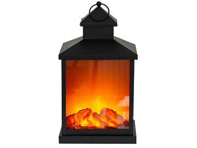 Grundig Tischkamin mit 3 x LED, Metal, Timer Funktion Dekorative Kaminfeuer