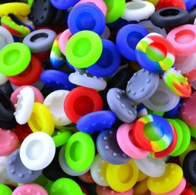 MARKENLOS 8x Controller Thumbstick Schutzkappen Grip-Cap Silikon Aufsatz Xbox PS3 PS4 PS5