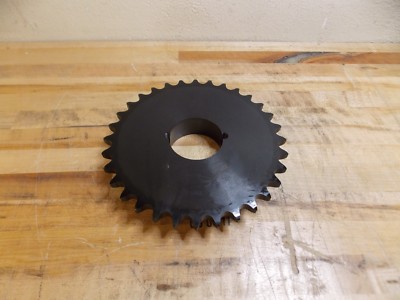 Browning Bushing Bore Roller Chain Sprocket 80 - 1'' Pitch 32 Teeth Model  80TB32