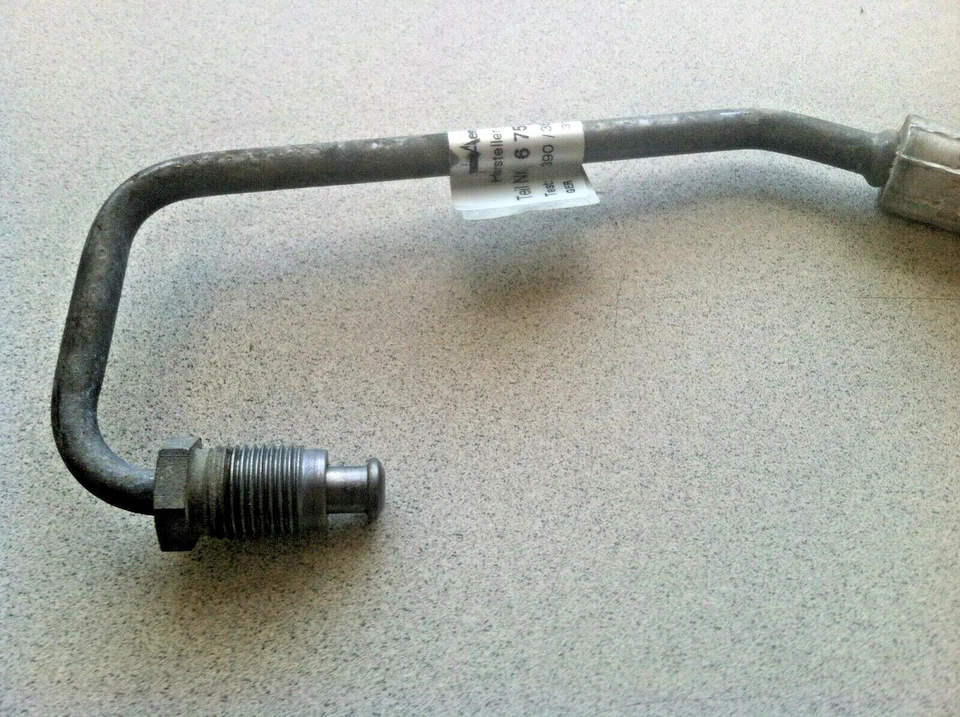 BMW 750i 750Li E65 E66 2004-2008 ~ eje trasero bloque válvula línea de presión Foto 2 de 4