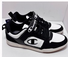 Champion Black White Arena Power Lo V2 Shoes Mens Size 12 NEW