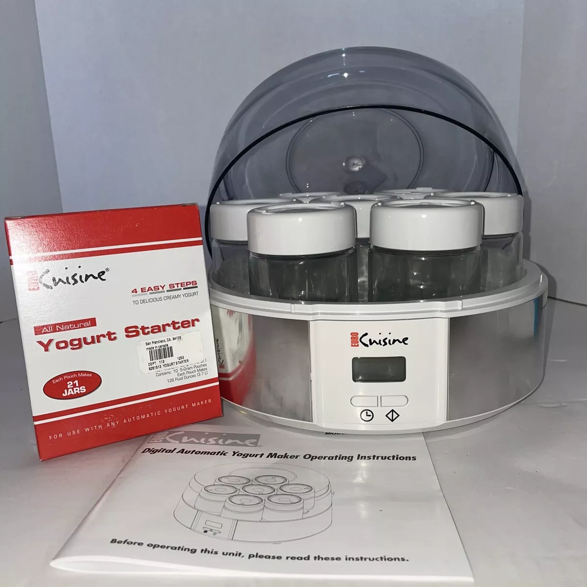 Euro Cuisine Automatic Yogurt Maker