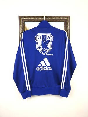Vintage Adidas Japan Football Jacket Soccer Track Top Blue Vintage Adidas Japan Football Jacket Soccer Track Top Blue