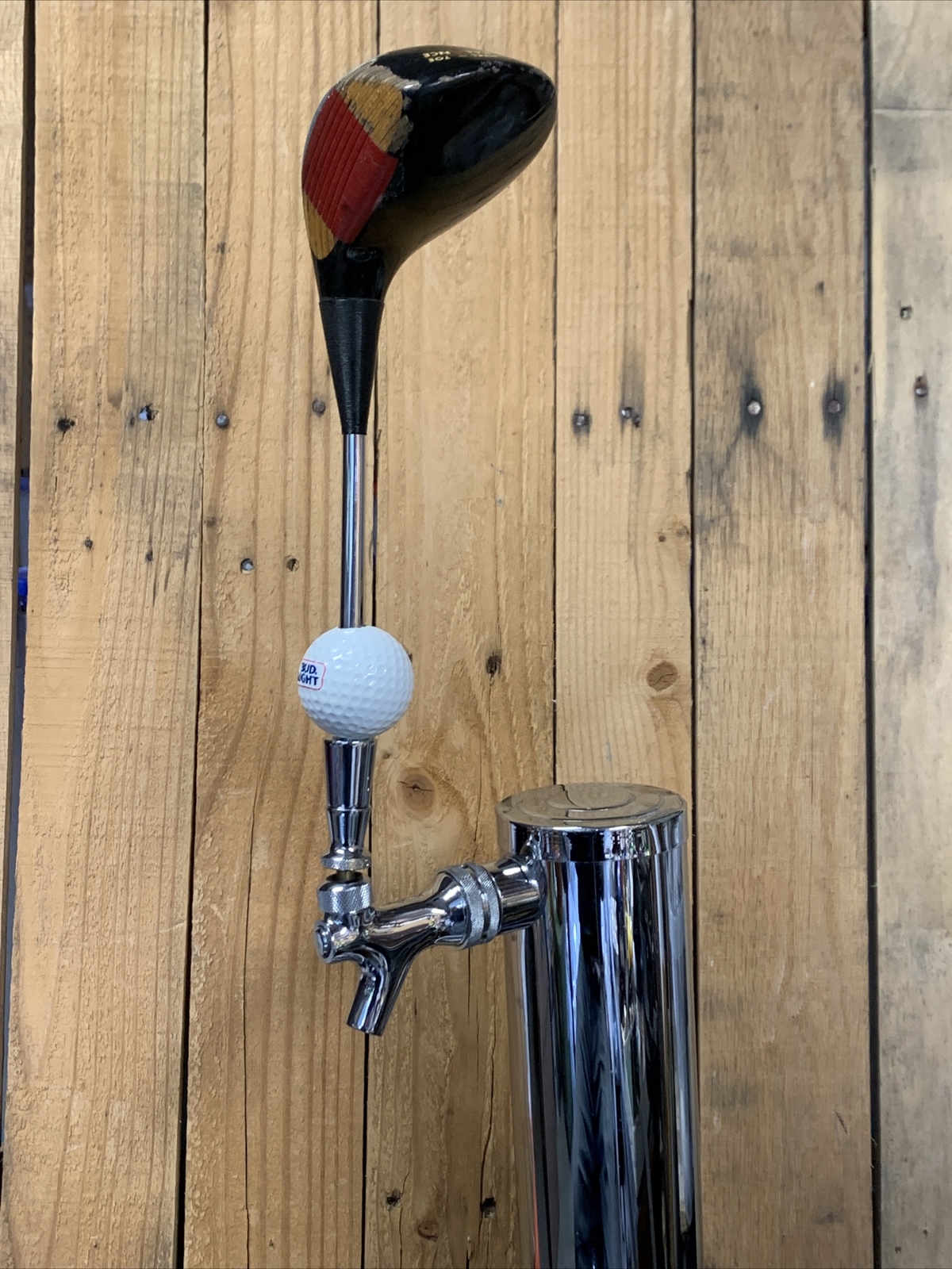 Bud Light Beer Keg TAP HANDLE For Kegerator Ping Eye 2 Driver Club
