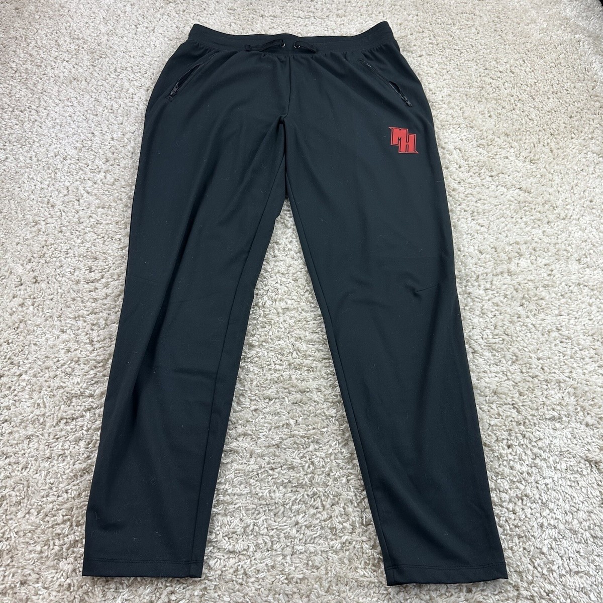 Sport Tek Ladies Size Large Tapered Jogger Sweatpants Black