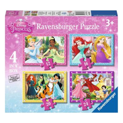 4 in 1 Puzzle Box | Disney Princess | Ravensburger | Kinder Puzzle