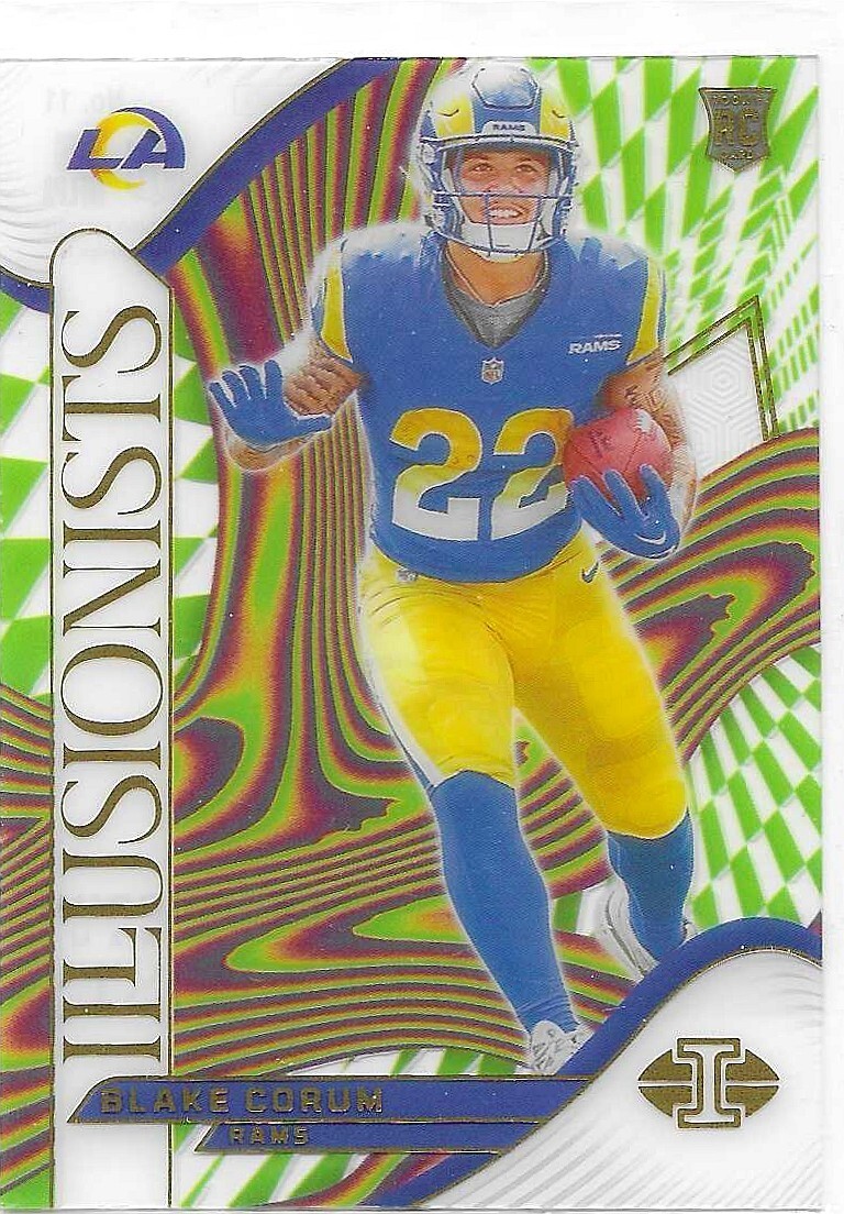 Blake Corum Panini Illusions Illusionists #11 Base