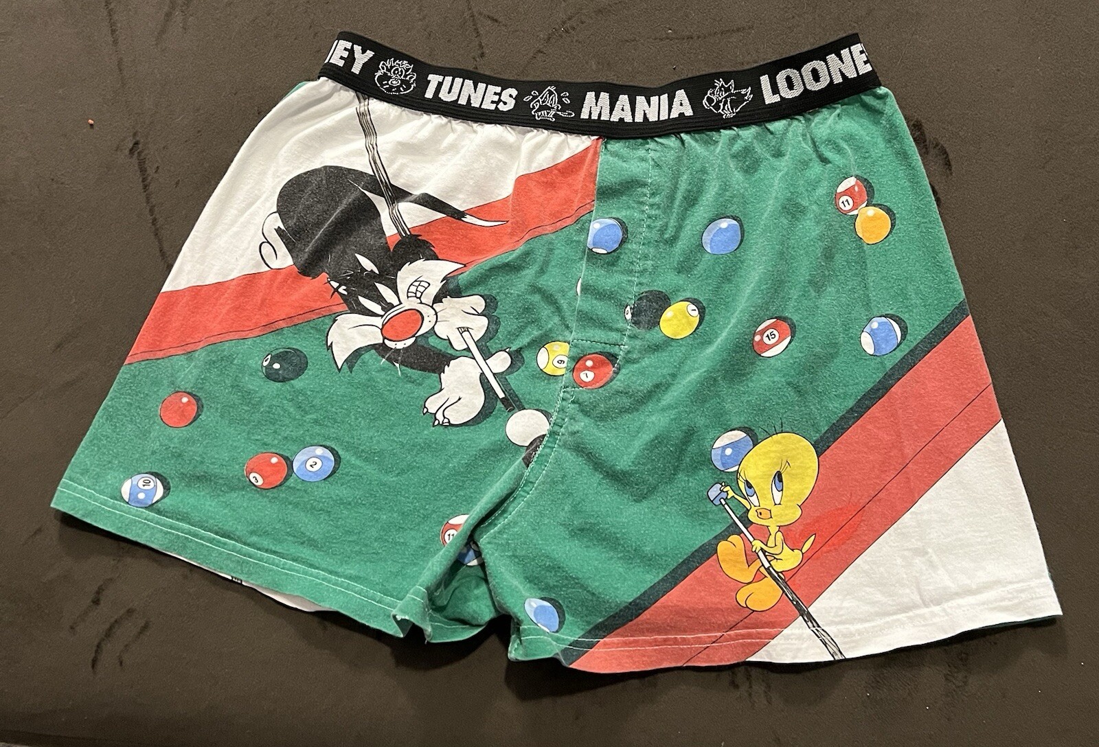 Couette Vintage Looney Tunes 1996 - Bugs, Taz, Sylvester, Tweety, Taille 86x60 Pouces