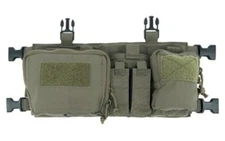 Haley Strategic D3CR-H Chest Rig .308 Nylon Rifle Magazine/Pistol Pouch R-Green