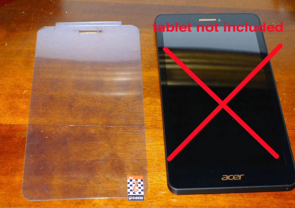 cover lcd screen protector for Acer tablet Iconia Talk S A1 734 film protection - Image 2 of 3