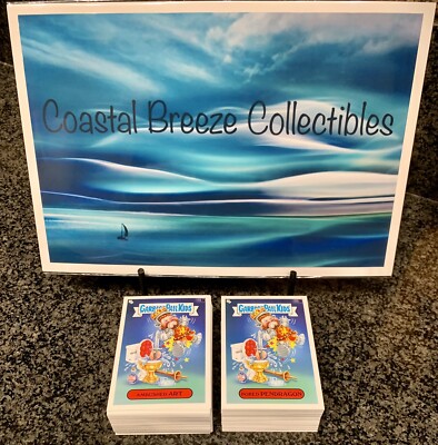 2022 GARBAGE PAIL KIDS BOOKWORMS 200 CARD BASE SET WITH EMPTY BOX AND WRAPPER.