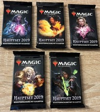 3x BOOSTER deutsch Hauptset 2019 Core-Set 19 NEU OVP MTG Magic Gathering