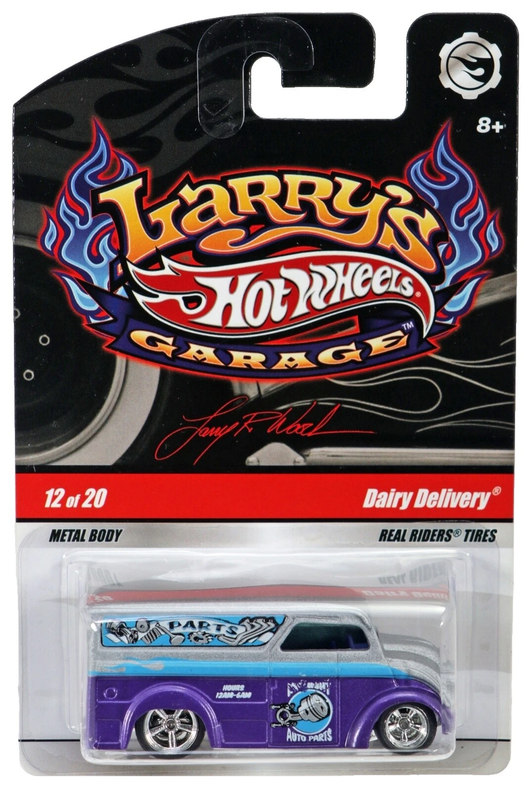 Hot Wheels Dairy Delivery autos, camiones y camionetas contemporáneos