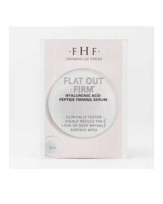 Flat Out Firm  Serum 10 Pack 2 mL each F H F FarmHouse Fresh  Organics & Natura