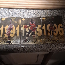 Upper Deck Michael Jordan The Finals 1991/1995/1996 #1991-1996 3-Card Lot
