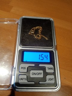 Bijoux Chaîne Or 18 Carats 1 54 Grammes 750/1000 Tête D'aigle