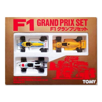 TOMICA SET PRIX トミカF1GRAND F1 1987 Car Mini Racing WILLIAMS HONDA LOTUS SET PRIX GRAND ミニカー