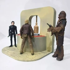 Custom Retro Cantina Diorama for 6 IN FIGURE