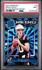2024 PANINI DONRUSS RATED ROOKIES RETRO #16 DRAKE MAYE ROOKIE RC PSA 9