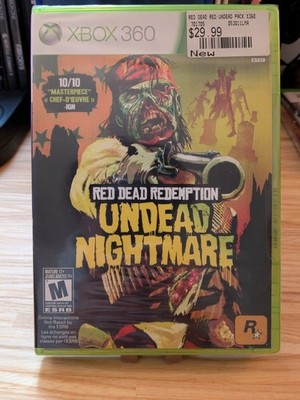 Red Dead Redemption Undead Nightmare Xbox 360 NEW Sealed
