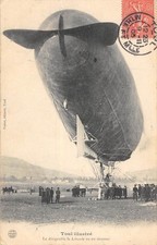 CPA 54 TOUL / LE DIRIGEABLE LE LEBAUDY VU EN DESSOUS