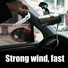 12V Auto Warm Air Blower Fast Defroster Car Heater Defogger Cup Shape Windshield