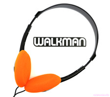Vintage Sony MDR-023 Walkman Headphones - Tested Working