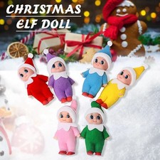 Christmas Baby Elf Doll Pendants Xmas Oranments Merry Christmas Decor Gifts Noel