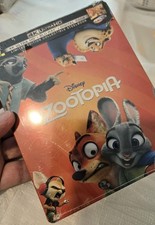 ZOOTOPIA 4K UHD Blu-ray Digital Steelbook Best Buy USA PLS READ MINOR FLAW