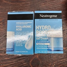 2 PACK Neutrogena Hydro Boost Hyaluronic Acid Gel Cream 1.7 oz.