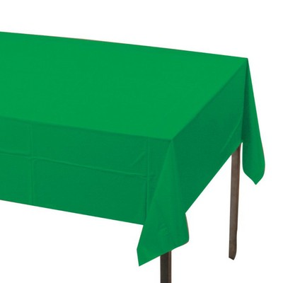 Tischdecke grün Kunststoff