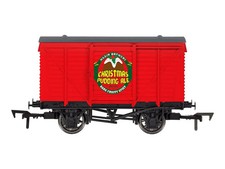 Dapol 4F-011-162 Ventilated Van Christmas Pudding Ale OO Gauge