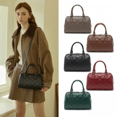 Esquire [Direct Management] Esquire Women's Noir Speedy Bag BFHB077-081
