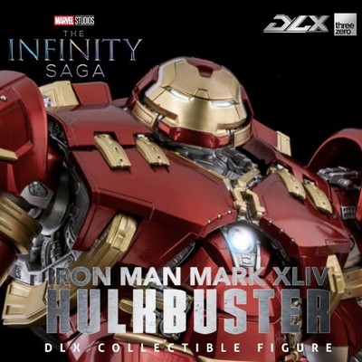 ThreeZero Infinity Saga Iron Man Mark 44 Hulkbuster 1:12 Scale DLX Action Figure