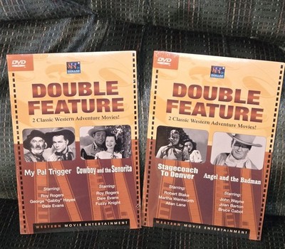 2 Double Feature Dvds Sealed!