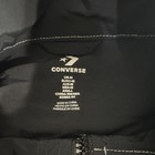 Converse Bomber Jacket Full Zip Black/White Logo Unisex Kids Size M — photo 2