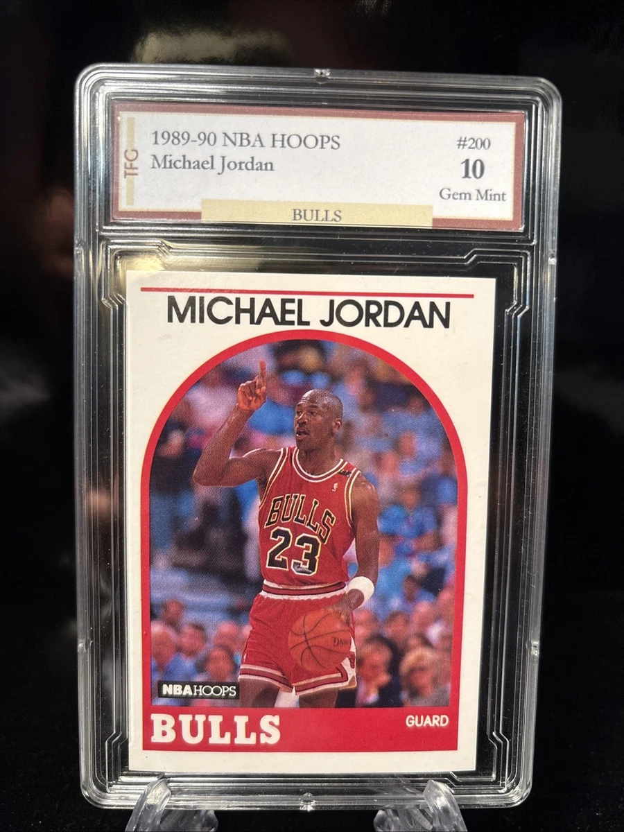 Michael Jordan Basketball Grade 10 1989-90 Season Sports Trading