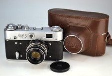 FULLY SERVICED SOVIET USSR "FED 3" with "MADE IN USSR" inscription RF camera 7