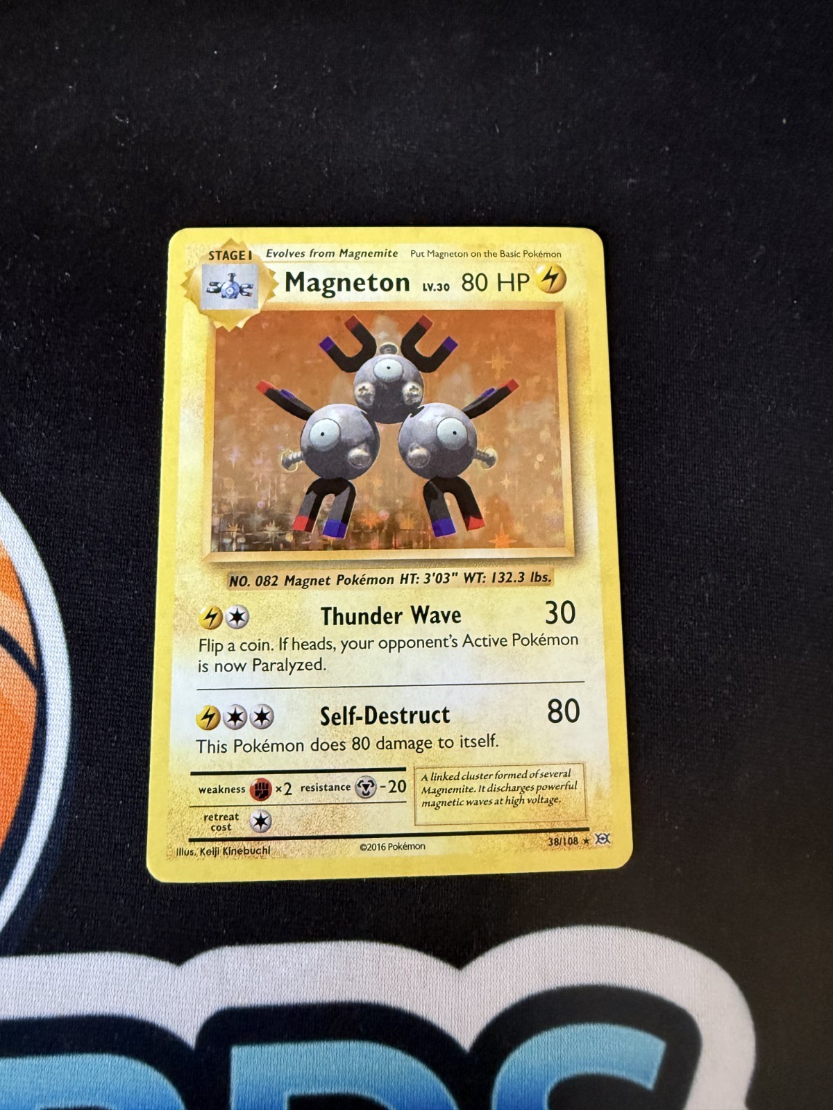 Magneton 38/108 Holo Rare XY Evolutions English Pokemon Card