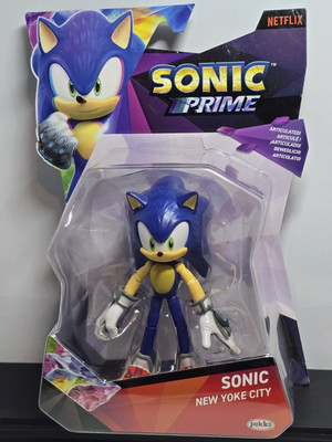 Jakks Sonic Prime SONIC Figure New Yoke City Netflix Brand NEW 2024
