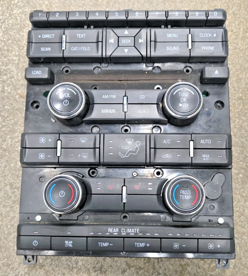 🚘✅ FORD FLEX AIRE ACONDICIONADO CALENTADOR TEMPERATURA RADIO CONTROL CALEFACCIÓN AA8T-18A802-CB Foto 2 de 4