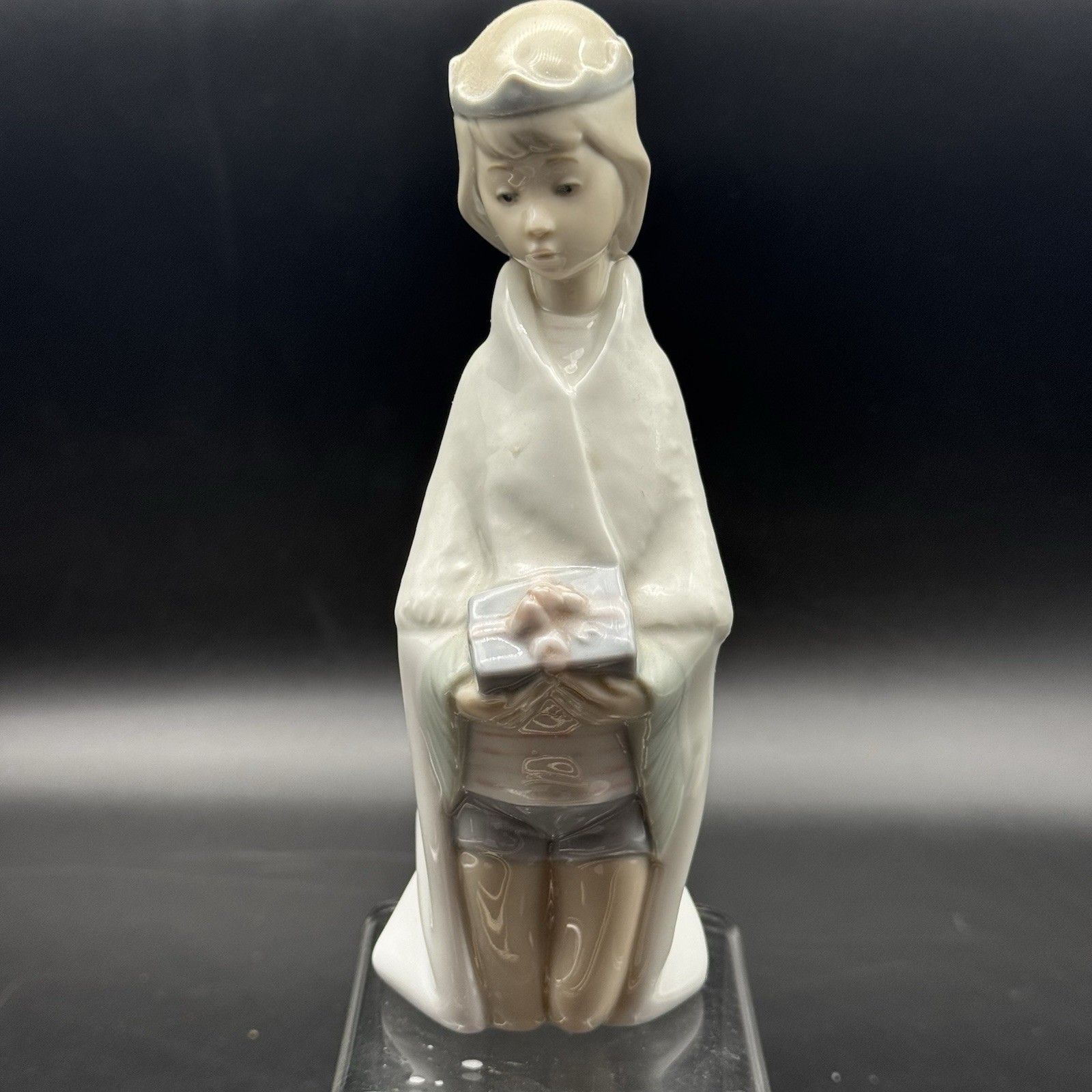 Pottery Robe Lladró Figurine King Melchior - Retired Collectible Porcelain | eBay