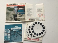 GAF Viewmaster Set of Three Mount Rushmore