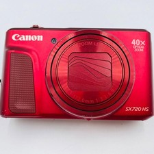 Canon PowerShot SX720 HS Red Body Tested and Working Excellent Condition