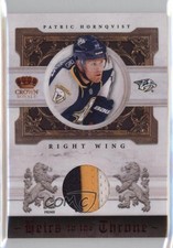 2010-11 Panini Crown Royale Heirs to the Throne Prime 20/50 Patric Hornqvist 2d8