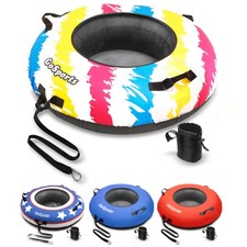 GoSports 44 Inch Heavy-Duty River Tube with Premium 44 Inch, Multicolor